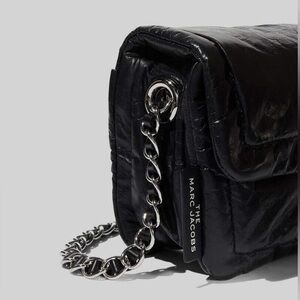 Marc Jacobs Leather Pillow Handbag Mini Quilted w/ Free Marc Jacobs Wallet